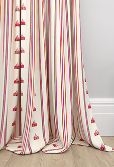 May Day, Tent Stripe Brights - Made to Measure Curtains